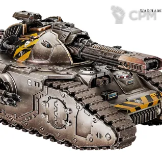 Описание картинки Glaive Super-heavy Special Weapons Tank от Магазин Хобби по цене 16 000руб | Свободный Рынок Миниатюр - СРМ