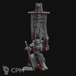 Описание картинки Azrael, Supreme Grand Master Resting от 3Д печать миниатюр по цене 504руб | Свободный Рынок Миниатюр - СРМ