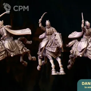 Описание картинки Glorfindel on horse от Brutality по цене 550руб | Свободный Рынок Миниатюр - СРМ