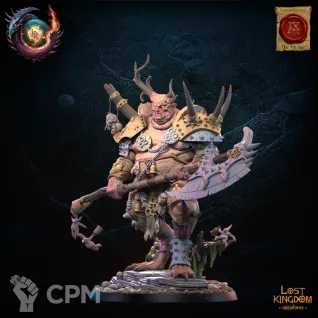 Описание картинки Gluttony Exalted Herald от PocketSized Prints по цене 2 000руб | Свободный Рынок Миниатюр - СРМ