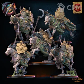 Описание картинки Gluttony Warriors Knights от PocketSized Prints по цене 1 900руб | Свободный Рынок Миниатюр - СРМ
