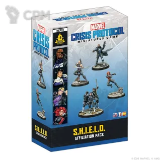 Описание картинки Marvel: Crisis Protocol – S.H.I.E.L.D Affiliation Pack от StarkLogistics по цене 8 400руб | Свободный Рынок Миниатюр - СРМ
