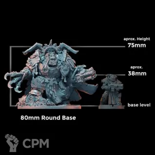 Описание картинки ОРК от Mind Mash print  по цене 2 190руб | Свободный Рынок Миниатюр - СРМ