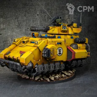 Описание картинки Space Marines Gladiator (1) - Imperial fists army от Brushsinger по цене 15 435руб | Свободный Рынок Миниатюр - СРМ