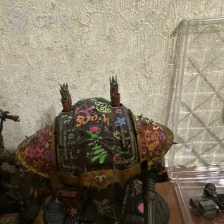 Описание картинки Армия Chaos Knights от Aus по цене 60 000руб | Свободный Рынок Миниатюр - СРМ