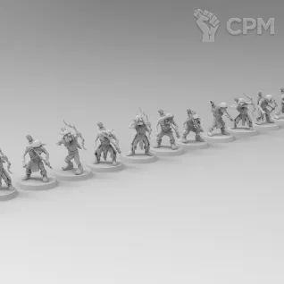 Описание картинки Goblins (Bow) от Naggaroth Night по цене 250руб | Свободный Рынок Миниатюр - СРМ