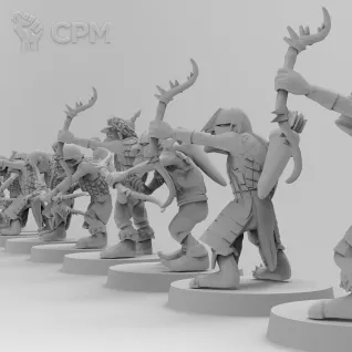 Описание картинки Goblins (Bow) от Naggaroth Night по цене 250руб | Свободный Рынок Миниатюр - СРМ