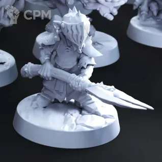 Описание картинки Gloomspite Gitz Squig Herd ver.2 от 3Д печать миниатюр по цене 1 771руб | Свободный Рынок Миниатюр - СРМ