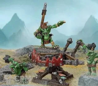 Описание картинки Goblin Spear Chukka (оригинал, металл) от Miniature Wargames по цене 8 950руб | Свободный Рынок Миниатюр - СРМ