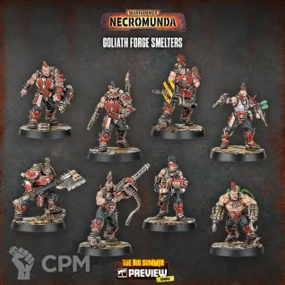 Описание картинки Goliath Forge Smelters (Necromunda Core Set) от Sir Dragon по цене 4 000руб | Свободный Рынок Миниатюр - СРМ