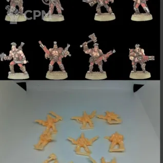 Описание картинки Goliath Gangers (old) от АБу по цене 500руб | Свободный Рынок Миниатюр - СРМ