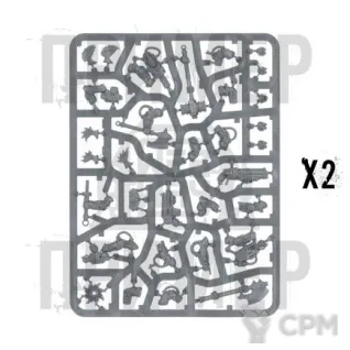 Описание картинки Goliath Weapons &amp; Upgrades (2 литника) от WebWay по цене 1 650руб | Свободный Рынок Миниатюр - СРМ