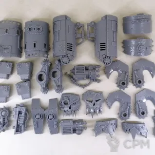Описание картинки Gorkanaut / Morkanaut от Doom Brigade по цене 3 600руб | Свободный Рынок Миниатюр - СРМ