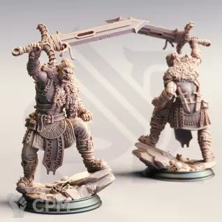 Описание картинки Gorr Spinebreaker - The Rage of the South от PocketSized Prints по цене 300руб | Свободный Рынок Миниатюр - СРМ