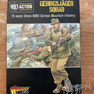 Описание картинки Gebirgsjager Squad от Георгий по цене 2 000руб | Свободный Рынок Миниатюр - СРМ