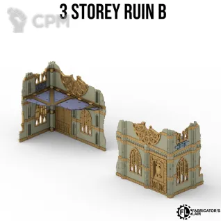 Описание картинки Террейн для Warhammer 40,000 Gothic Set от 3DSprint по цене 9 500руб | Свободный Рынок Миниатюр - СРМ
