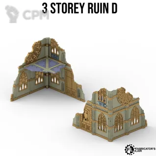 Описание картинки Террейн для Warhammer 40,000 Gothic Set от 3DSprint по цене 9 500руб | Свободный Рынок Миниатюр - СРМ