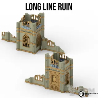 Описание картинки Террейн для Warhammer 40,000 Gothic Set от 3DSprint по цене 9 500руб | Свободный Рынок Миниатюр - СРМ