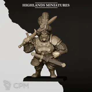 Описание картинки OGRES WITH ZWEIHANDER от Wardog Workshop по цене 1 200руб | Свободный Рынок Миниатюр - СРМ