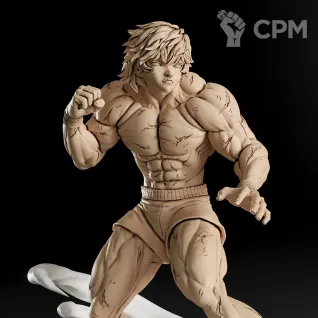 Описание картинки Baki Фигурка (Baki The Grappler) от GAS3TXD  по цене 3 900руб | Свободный Рынок Миниатюр - СРМ