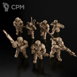 Описание картинки Astra Militarum Минифигурки (Warhammer) от GAS3TXD  по цене 250руб | Свободный Рынок Миниатюр - СРМ