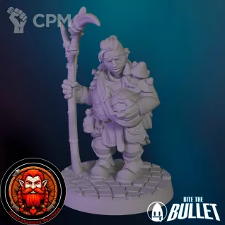 Описание картинки Дуэргар друид от Falgrim's_shop по цене 420руб | Свободный Рынок Миниатюр - СРМ