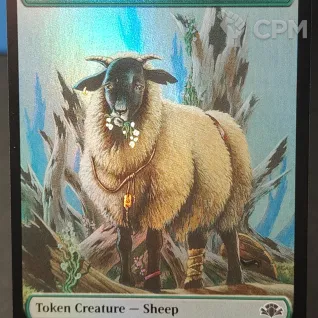Описание картинки Sheep Token (DMR) от Барахолка Баллиоза по цене 120руб | Свободный Рынок Миниатюр - СРМ