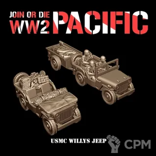 Описание картинки USMC JEEP WILLYS от 3DPrintClub по цене 850руб | Свободный Рынок Миниатюр - СРМ