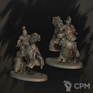 Описание картинки GrailSaints_CG от Manufactorum76 по цене 1 125руб | Свободный Рынок Миниатюр - СРМ