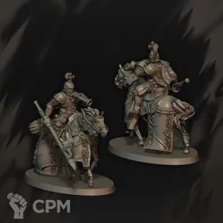 Описание картинки GrailSaints_CG от Manufactorum76 по цене 1 125руб | Свободный Рынок Миниатюр - СРМ