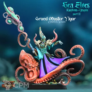 Описание картинки Grand Master Ylgar, Council Scribe от Troster по цене 400руб | Свободный Рынок Миниатюр - СРМ