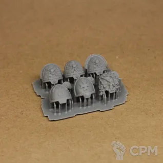Описание картинки Набор наплечников для дэзвотч грависов 1 (deathwatch gravis shoulders pads 1) от мезеров александр по цене 250руб | Свободный Рынок Миниатюр - СРМ