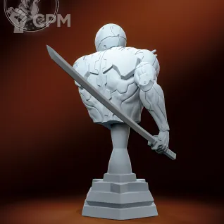 Описание картинки Бюст Gray Fox Metal Gear от Bit & Blade Workshop по цене 1 960руб | Свободный Рынок Миниатюр - СРМ