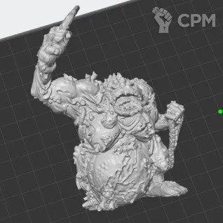 Описание картинки Great Unclean One 6th Edition от White Rhino по цене 699руб | Свободный Рынок Миниатюр - СРМ
