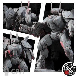 Описание картинки GREATER GOOD TRAILCASTER BATTLESUIT от Manufactorum76 по цене 1 000руб | Свободный Рынок Миниатюр - СРМ
