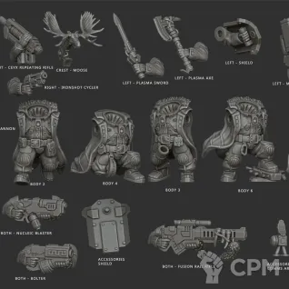 Описание картинки Kill team : Hernkyn Yaegir от Studio Cockatoo по цене 1 300руб | Свободный Рынок Миниатюр - СРМ