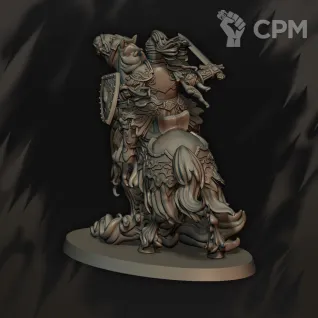 Описание картинки Knight Of The Lady от Manufactorum76 по цене 400руб | Свободный Рынок Миниатюр - СРМ