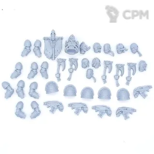 Описание картинки Space Wolves Legion Grey Slayers Upgrade Pack 2 от Red Rooster по цене 791руб | Свободный Рынок Миниатюр - СРМ