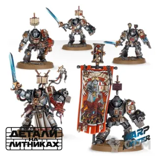 Описание картинки Grey Knights Paladins (Grey Knights Terminator Squad) от WARP Master по цене 2 425руб | Свободный Рынок Миниатюр - СРМ
