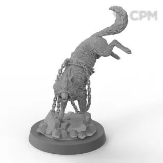 Описание картинки МОРОК: миниатюры Серый Волк и Домовой от MinisMaker по цене 1 200руб | Свободный Рынок Миниатюр - СРМ