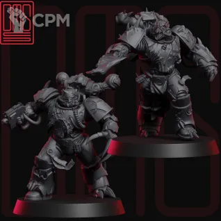 Описание картинки Possessed space marines от Milestone по цене 1 000руб | Свободный Рынок Миниатюр - СРМ