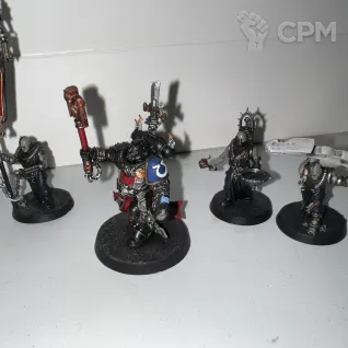 Описание картинки High Marshal Helbrecht + Chaplain Grimaldus (конверсия ультра) от Sieger по цене 2 000руб | Свободный Рынок Миниатюр - СРМ