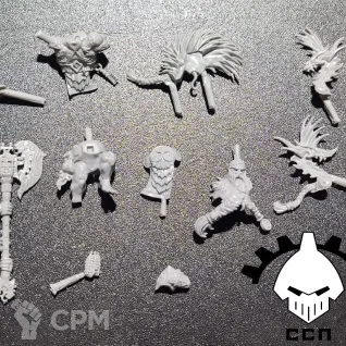 Описание картинки Grimwrath Berzerker от ССП по цене 650руб | Свободный Рынок Миниатюр - СРМ
