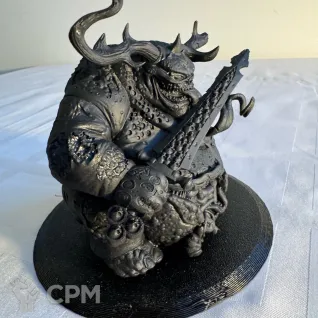 Описание картинки Great Unclean One от mak6389 по цене 1 200руб | Свободный Рынок Миниатюр - СРМ