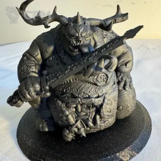 Описание картинки Great Unclean One от mak6389 по цене 1 200руб | Свободный Рынок Миниатюр - СРМ