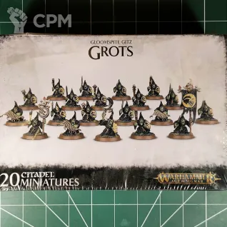 Описание картинки Gloomspite Gitz Stabbas Shootas (Grots) от Vault Boy по цене 3 998руб | Свободный Рынок Миниатюр - СРМ