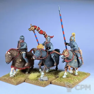 Описание картинки VXDA015 Late Roman Cataphracts от Base 28 по цене 4 500руб | Свободный Рынок Миниатюр - СРМ