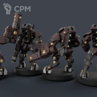 Описание картинки XV25 STEALTH BATTLESUITS от Kapers Point по цене 675руб | Свободный Рынок Миниатюр - СРМ