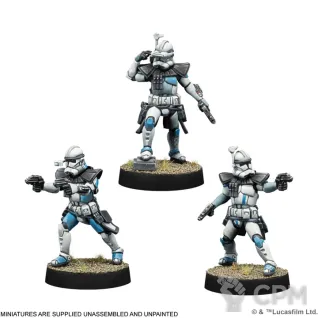 Описание картинки Star Wars: Legion - ARC Troopers Unit Expansion от StarkLogistics по цене 6 300руб | Свободный Рынок Миниатюр - СРМ