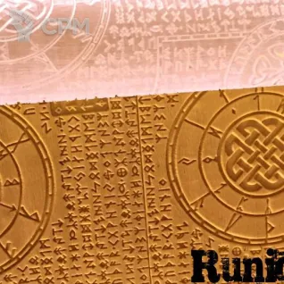 Описание картинки Green Stuff World Rolling Pin Runic (Скалка) от Каджит по цене 2 498руб | Свободный Рынок Миниатюр - СРМ